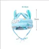 Baby Toddler Cap Anti-collision Protective Hat Baby Safety Helmet Soft Comfortable Head Security & Protection - Adjustable GC705