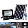 Solar Flood Lamps Lights Outdoor Dusk naar Dawn IP67 Waterdichte afstandsbediening Zonne-energie Security Auto Aan / Uit voor Tuin Yard Patio