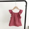 Melario Baby Meisjes T-shirts Zomer Leuke Polka Dot Kids Tops Causual Girk Kinderkleding Baby Pakken Kinderen Clasthing Kostuums 210412