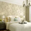Rétro américain style maison décor non tissé fond d'écran auto-adhésif chambre pastorale de chambre à coucher de mur de fleur papier peint Fonds d'écran