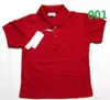 Baby Boys Shirts Kortärmad Polos Sport Sommar Tjejer T-shirt Kids Krokodil Broderi Barnkläder Toppar