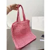 Designer Large Tote Bag Soft Raffia Handbag Women Fashion Shopper Luxurys Designers Handbags Purses Womens Shopping Shoulder Bag Totes 2022