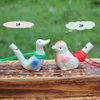 Criativo Apito de Pássaro Aquático Pássaro de Argila Cerâmica Vitrificada Canção Chirps Hora do Banho Crianças Brinquedos Presente de Festa de Natal Decoração de Casa#332