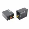 Digital para analógico conversor de áudio adaptador digital ótico coaxial rca toslink sinal para conversor de áudio analógico rca