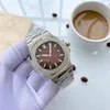 クラシックメンズカジュアルビジネスウォッチ自動メカニカルステンレススチールモントレデュルク6カラーwristwatchwatch247p