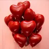 Party Decoration 10inch Ruby Red Love Heart Latex Balloon Pink White Valentines Wedding Decorations Air Helium Globos Happy Birthday Decor