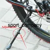 Cavalletto laterale per bici Cavalletto per bicicletta regolabile Mountain Bike MTB Cavalletto laterale posteriore in alluminio Accessori per biciclette