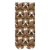 Leopard Schlange Sexy Neuheit Socken Frauen Lustige Casual Baumwolle Hohe Knie Weibliche Harajuku Glücklich Cartoon 3d Gedruckt männer