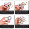 Novo!!!Anéis magnéticos Party Favor Favor Spinner Toy for Ansiety Relief Stress Sensory Toys Therapy Pack Adultos Adolescentes Crianças DHL Fast8434685