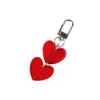 Chaveiros Coração Bonito Chaveiros Para As Mulheres Chaveiro Anéis Luxo Carro Keyring Holder Charm Saco Acessórios Presentes G1019