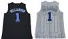 Xmas Present Mystery Box Duke Blue Devils College Jerseys Basket Jersey # 1 Irving Carey Jr 3 Jones 5Barrett Allen Använd 100% Ny dropshipping accepterad