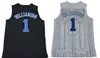 Mystery Box Duke Blue Devils College Basketball Jerseys # 1 Irving Carey Jr Jones Barrett Allen Jersey Wear 100% Ny dropshipping accepterad