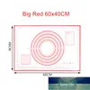 60 * 40 cm siliconen bakmat non stick rollende deeg mat voor cookie macaron bakmatten blad bakvormen liners pad