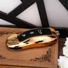 Miroir or voiture Fob télécommande étui clé coque remplacer pour 911 Carrera Panamera Boxster Cayman Cayenne Macan