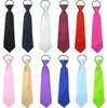 Verkoop Kids Mode Accessoires Jongens Hals Silk Ties Baby stropdassen voor bruiloft en school gratis