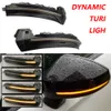 For Audi A3 8V S3 RS3 2013-2020 Flow Rearview Dynamic Sequential Mirror Flowing LED Turn Signal Light