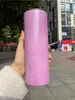 UV Color Changing Tumbler Sublimation 20oz Straight Cup Stainless Steel Water Bottle Insulation Coffee Mug A02