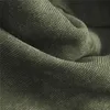 Kobiety Oversized Armygreen Bluzka Solidna Asymetria Lapel Z Długim Rękawem Sztoduroy Koszula Kobieta Casual Luźne Chic Topy Blusas 210430