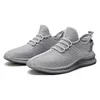 GAI nouvellement mode hommes chaussures de course en plein air grande taille baskets noir gris garçons doux confortable baskets de sport en plein air 39-47