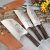 meat cleaver knife set