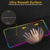 RGB Gaming Large Pad Gamer XXL Led Computer pad Big Mouse avec rétro-éclairage Tapis clavier Tapis de bureau