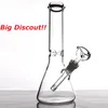 Bong classici tradizionali, bong per narghilè, tubi di spessore semplice per fumare l'acqua, forniti con accessori bong6591231