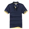 Heren T-shirt Zomer Klassieke Katoen Korte Mouw Tee Shirt Mens Casual Solid T-shirts Tops Mannen Business Golf T Shits Camisa Tops 210409