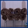 chocolate brown chair covers