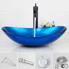 tempered glass vessel sinks