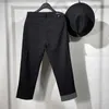 Owen Seak Erkekler Rahat Kargo Kalem Yüksek Sokak Giyim Hip Hop Ayak Bileği Uzunluk erkek Giyim Sweatpants Yaz Sonbahar Siyah Pantolon 210715
