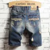 Spring Summer Men's Denim Shorts Clothing Beach Ripped Jeans Short Casual Business Social Men