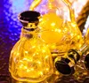 Luci di sughero per bottiglia di vino solare 2M 20 LED Stringhe di filo di rame Colorful Fairy Garland String Light Xmas Wedding Party Art Decor Lamp