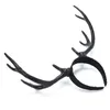 Carino Donne Deer Corni Fascia Halloween Natale Natale Cosplay Capelli Accessori per capelli