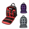 Wodoodporny odporny na wstrząsy Slr DSLR Bag Camera Case Plecak Plecak Travel Plecak Plecak na Canon Sony Nikon