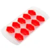 2021 Silica Gel Lattice Molds Fudge Ice Chocolates Mold Transparent Strawberry Orange Stars Cake Decorating Moulds