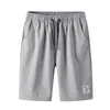 Shorts Man Fshion Sommar Män Kläder Casual Cargo Bomullstrand Kort Byxor Mens Snabbtorkande BoardShorts 210714