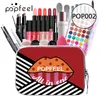 Popfeel Presentset Nybörjarsmink 24st i en påse Ögonskugga Läppglans Lip Stick Blush Concealer Kosmetisk Make Up Collection