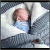 Väskor barnkammare sängkläder baby barn moderskap droppleverans 2021 baby sovsäck vinter småbarn född filt sömn säck ull barnvagnar för