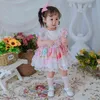 Bébé fille espagnol robes infantile princesse dentelle robe anniversaire baptême robe de bal Boutique Espagne enfants vêtements robe bautizo 210615