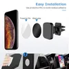 Universal Adjustable 360 Rotation Holder Car Xiaomi Redmi 8 11 car Air Vent Mount Magnet Cell Phone Stand