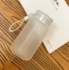 DIY Sublimation frost Tumblers sling silicone portable rope handy cup for male and female students WLL675