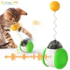 Cat Toy Interact Squeak Balance Teaser Ratt nip Ball Interactive Product Accessories 210929