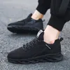 Q62Comfortable lightweight breathable shoes sneakers men non-slip wear-resistant ideal for running walking and sports jogging activities without box