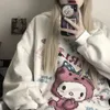 2022 Anime Hoodie frauen Vintage Übergroßen Netter hoodie Herbst Kawaii Mode Sweatshirt Frauen Koreanische Langarm Druck Sweatshirts