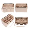 Organizer per borsa in feltro Inserto per borsa Shaper Organizer con cerniera Adatto a tutti i tipi di borse / borsette Borse da toilette cosmetiche via mare JJB12722