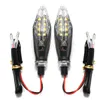 12 V 8LED Universal Motorcycle Bike Bursztynowy LED Wskaźnik Sygnał Wskaźnik Blinker Lights