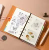 Journal Notepads 80 Bladjes Papier Vintage PU Lederen Notitieboek Handgemaakte Reizen Dagboek Sketchbook Student Geschenken