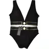 Damen-Bikini-Badeanzug mit breiten Hosenträgern, sexy Kleid, mittelgroß, schwarz, gefüllt, Schwimmen, solider Designer-Stil