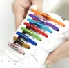 10 Paar Schnürsenkel ohne Bindung, runde elastische Schnürsenkel für Kinder und Erwachsene, Turnschuhe, Schnürsenkel, schnelle Lazy-Schnürsenkel in 21 Farben