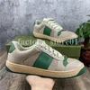 Mężczyźni Kobiety Screener Series Webbing Sneakers Platforma Buty Wypoczynek Scarpe Fashion Canvas Bee Green Red Sports Tennis Casual Shoes Trainer